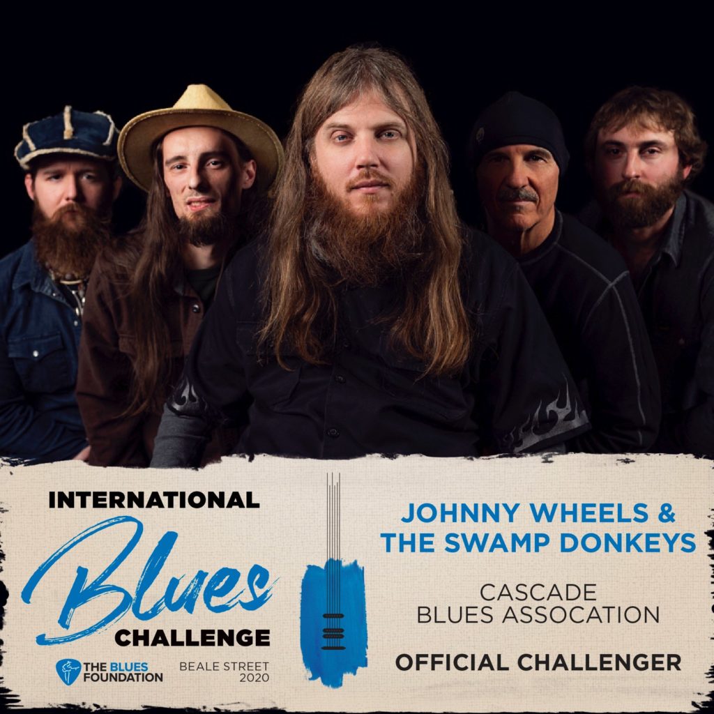 Johnny Wheels and The Swamp Donkeys Band - International Blues Challenge 2020 Poster